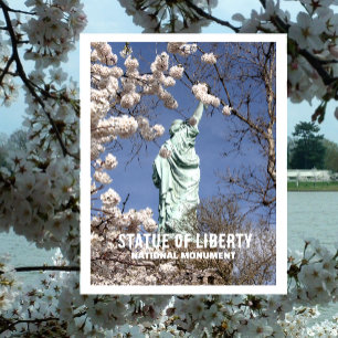 Vrijheidsbeeld Cherry Blossom Nationaal Monument Briefkaart