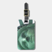 Vrijheidsbeeld Close-up Bagagelabel (Voorkant verticaal)