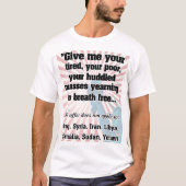 Vrijheidsbeeld Colossus mislukt T-shirt (Voorkant)