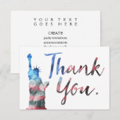 Vrijheidsbeeld Dank jullie veteranen Kaart (Voorkant / Achterkant)