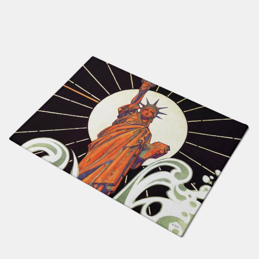 Vrijheidsbeeld Deurmat (Schuin)