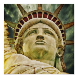 Vrijheidsbeeld dichtbij ,New York Perfect Poster
