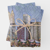 Vrijheidsbeeld door Mirsat Karabel Inpakpapier Vel (In situ)