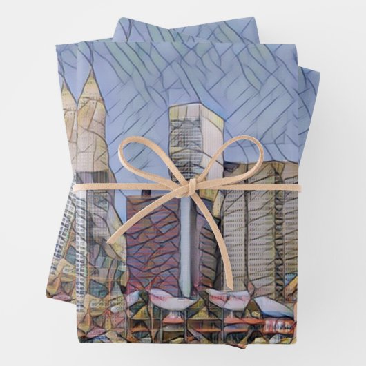 Vrijheidsbeeld door Mirsat Karabel Inpakpapier Vel (In situ)