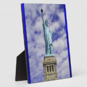 Vrijheidsbeeld, Ellis Island, New York Fotoplaat (Zijkant)