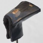 Vrijheidsbeeld en President Woodrow Wilson Golfheadcover (3/4 voorkant)