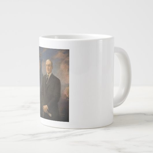 Vrijheidsbeeld en President Woodrow Wilson Grote Koffiekop (Voorkant rechts)