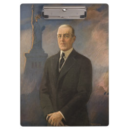 Vrijheidsbeeld en President Woodrow Wilson Klembord