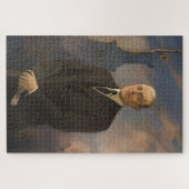 Vrijheidsbeeld en President Woodrow Wilson Legpuzzel (Horizontaal)