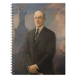 Vrijheidsbeeld en President Woodrow Wilson Notitieboek