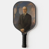 Vrijheidsbeeld en President Woodrow Wilson Pickleball Paddle (Achterkant)