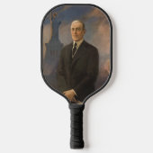 Vrijheidsbeeld en President Woodrow Wilson Pickleball Paddle (Voorkant)