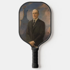 Vrijheidsbeeld en President Woodrow Wilson Pickleball Paddle