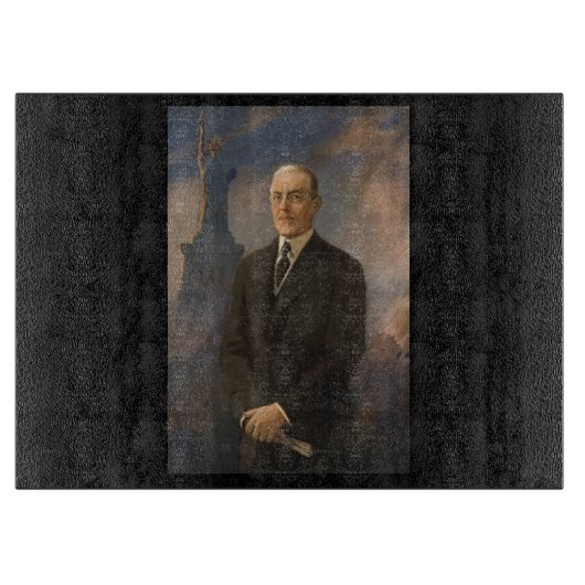 Vrijheidsbeeld en President Woodrow Wilson Snijplank (Voorkant)