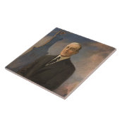 Vrijheidsbeeld en President Woodrow Wilson Tegeltje (Zijkant)