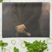 Vrijheidsbeeld en President Woodrow Wilson Theedoek (Gevouwen)