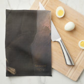 Vrijheidsbeeld en President Woodrow Wilson Theedoek (Quarter Fold)