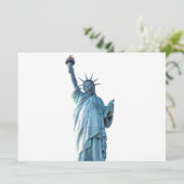 Vrijheidsbeeld Feestdagenkaart (Staand voorkant)