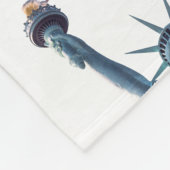 Vrijheidsbeeld Fleece Deken (Hoek)