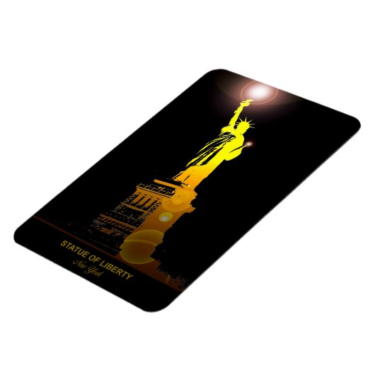 Vrijheidsbeeld flexibele magneet (Linkerzijde)