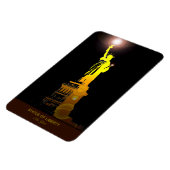 Vrijheidsbeeld Flexibele Reismagneet Magneet (Linkerzijde)