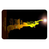 Vrijheidsbeeld Flexibele Reismagneet Magneet (Horizontaal)