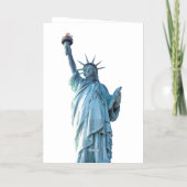 Vrijheidsbeeld Folie Wenskaart (Achterkant)