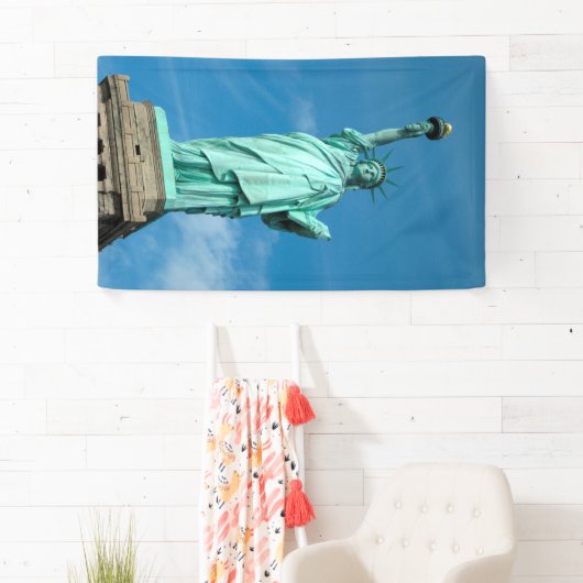 Vrijheidsbeeld foto achtergrond of achtergrond spandoek (Insitu)