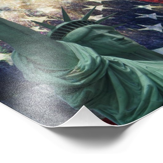 Vrijheidsbeeld Foto Afdruk (Hoek)