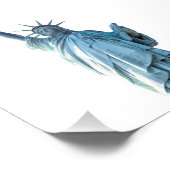 Vrijheidsbeeld Foto Afdruk (Hoek)