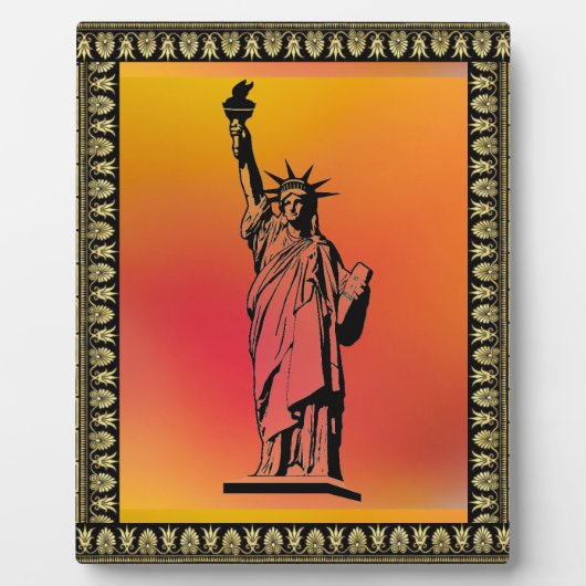 Vrijheidsbeeld Fotoplaat (Voorkant)