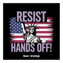 Vrijheidsbeeld geeft protestverzet de hand