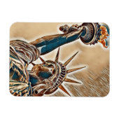 Vrijheidsbeeld gestileerd magneet (Horizontaal)