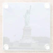 Vrijheidsbeeld Glazen Onderzetter (Achterkant)