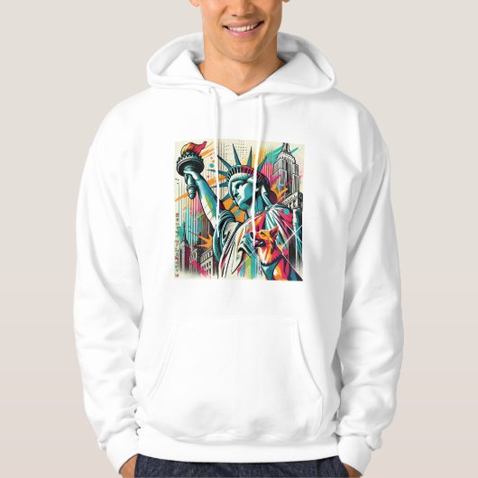 Vrijheidsbeeld Hoodie (Voorkant)