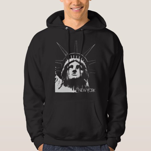 Vrijheidsbeeld Hoodie Cool NY Shirt Souvenir (Voorkant)