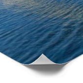 Vrijheidsbeeld, Hudson River en Manhattan Poster (Hoek)