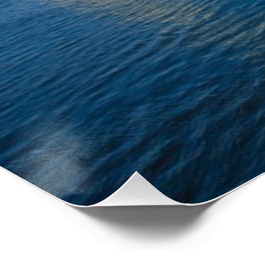 Vrijheidsbeeld, Hudson River en Manhattan Poster (Hoek)