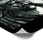 Vrijheidsbeeld huilend anti-Trump verzet zich niet Poster (Hoek)