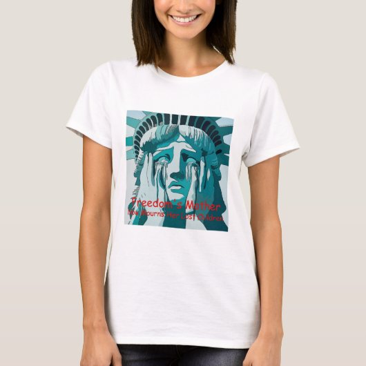 Vrijheidsbeeld huilt t-shirt (Voorkant)