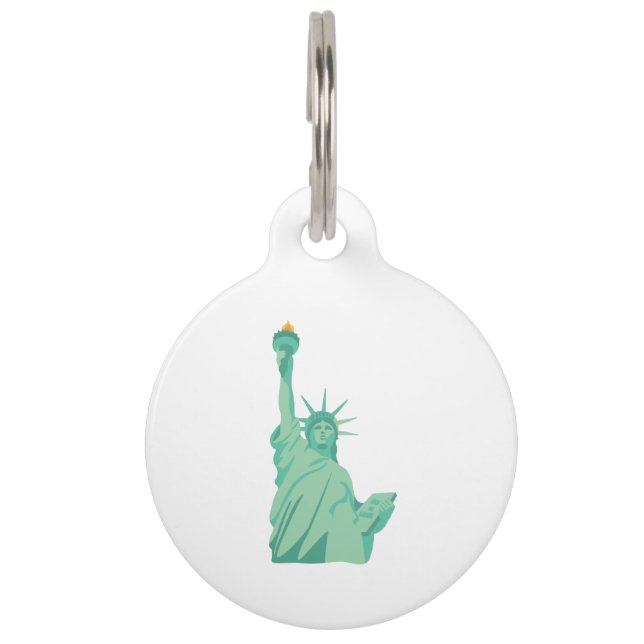 Vrijheidsbeeld Huisdierpenning (Voorkant)