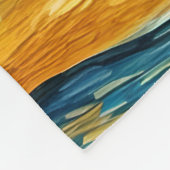 Vrijheidsbeeld Impressionisme Fleece Deken (Hoek)