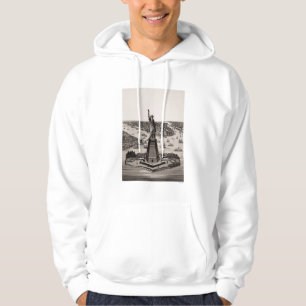 Vrijheidsbeeld in de haven van New York Hoodie