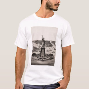 Vrijheidsbeeld in de haven van New York T-shirt