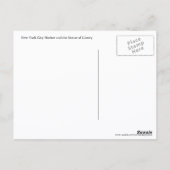 Vrijheidsbeeld in New York Briefkaart (Achterkant)