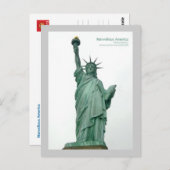 Vrijheidsbeeld in New York Briefkaart (Voorkant / Achterkant)