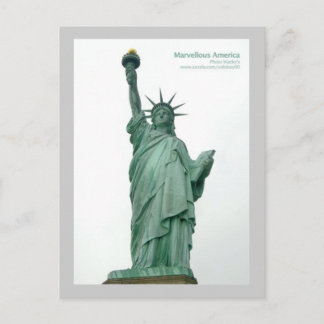 Vrijheidsbeeld in New York Briefkaart