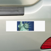 Vrijheidsbeeld in New York Bumpersticker (Op auto)