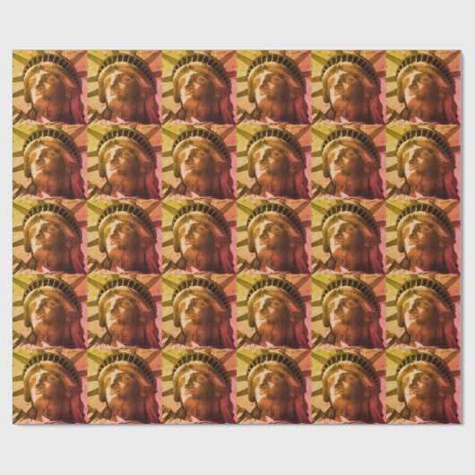 Vrijheidsbeeld in New York City Cadeaupapier (Vlak)