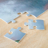 Vrijheidsbeeld in New York. Kerstgroeten Legpuzzel (Zijkant)